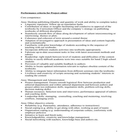 02 Performance Criteria