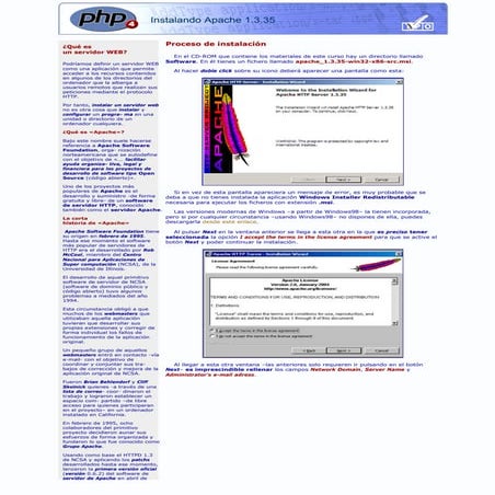 02 Php. Instalando Apache