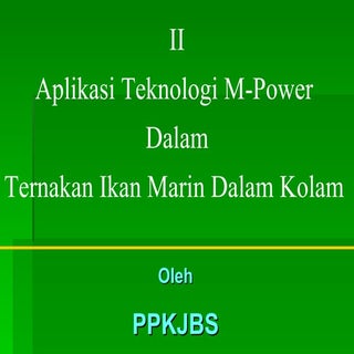 02 P P K  Teknologi E M Ternakan Ik...