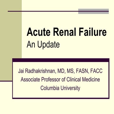 02 Radhakrishnan   Acute Renal Failure Update