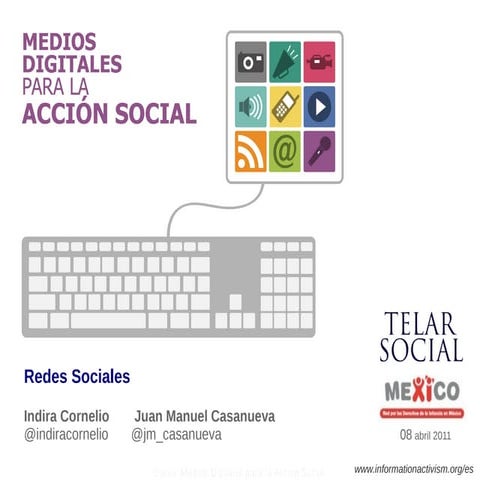 Presentación de Redes Sociales para REDIM
