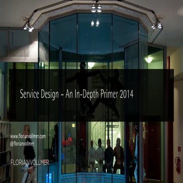 02 Service Design –  An In-Depth Primer 2014