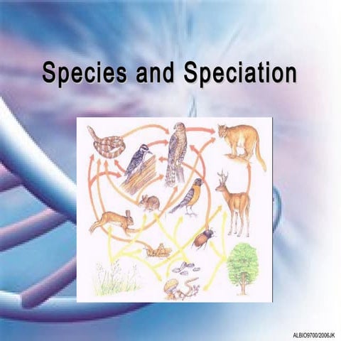 02 Species and Speciation