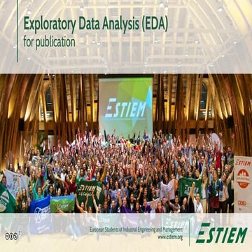 02 - Exploratory Data Analysis (EDA) - ESTIEM Lean Six Sigma Green Belt ...