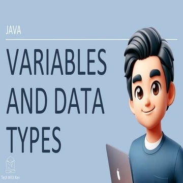 Variables and data types for java programming | PPT