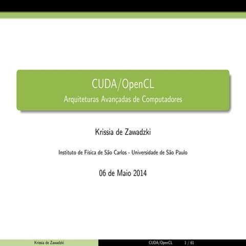 CUDA/Open CL
