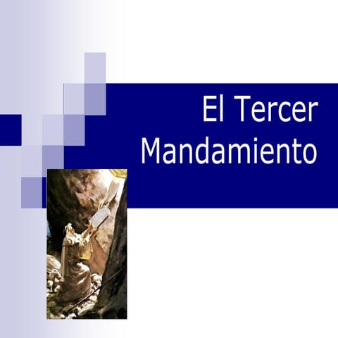 TERCER MANDAMIENTO