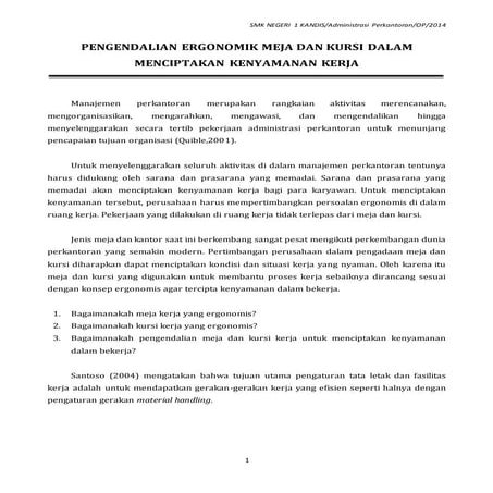 03. pengendalian ergonomik meja & kursi kantor