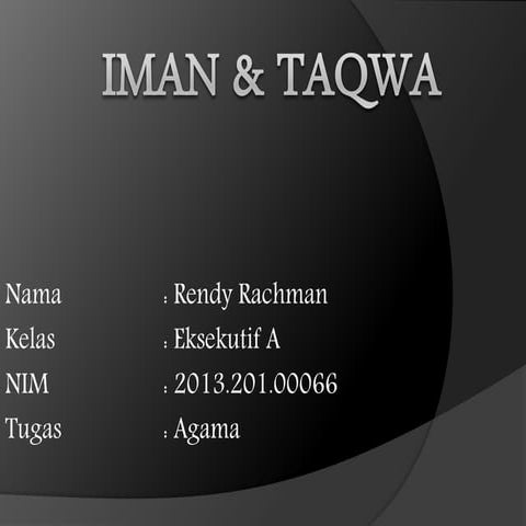 03.iman & taqwa