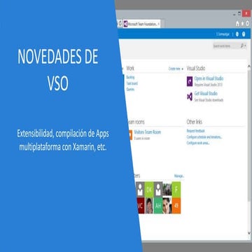 Novedades en Visual Studio Online