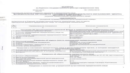 выписка из егрюл 03.07.15 мау до ддт