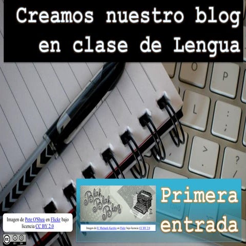 03. Blogger. Primera entrada