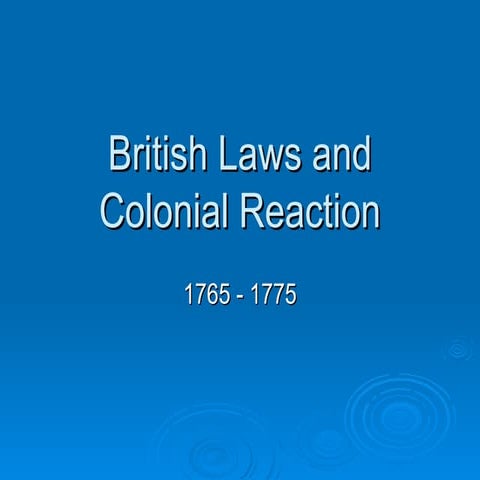 American Revolutionary War | PPT