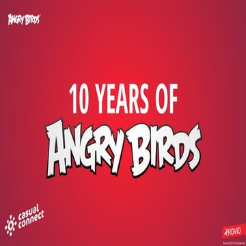 10 Years of Angry Birds | Stephen Porter