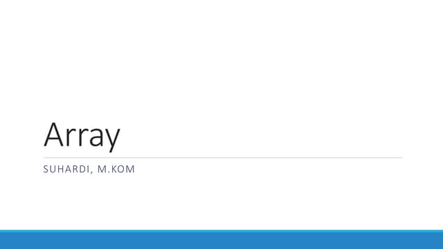 03. Array.pptx