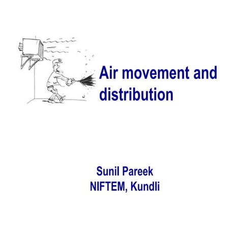 Air movement cold chain management cold storage