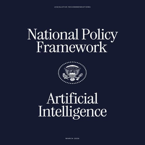 National Policy Framework for Artificial Intelligence | PDF