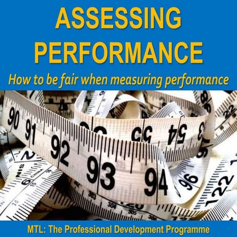 Assessing Performance | PPT