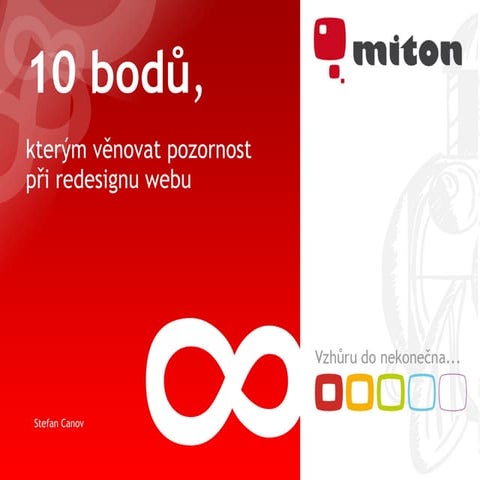 10 bodů, kterým věnovat pozornost při redesignu webu