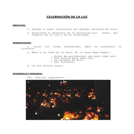 Ceremonia de la luz | PDF