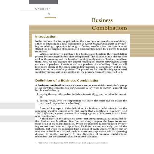 03-Chapter03 business combination consolidated fs | PDF