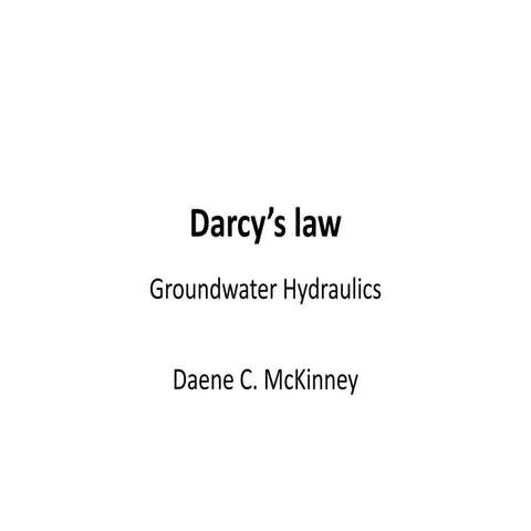 03 darcys law