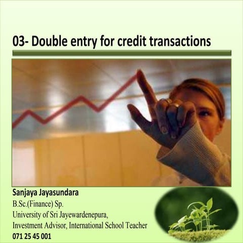 double entry for credit transactions