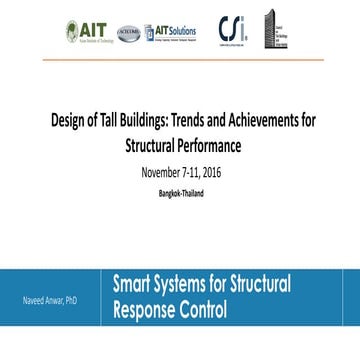 Smart Systems for Structural Response Control