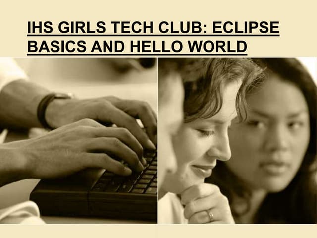 03   eclipse basics & hello world