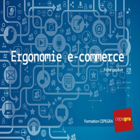 Ergonomie e-commerce - Fiche produit