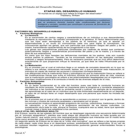 03. Estudio del desarrollo humano