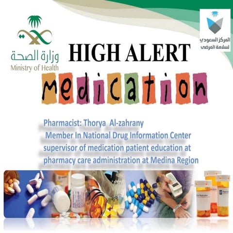 03   high alert medications