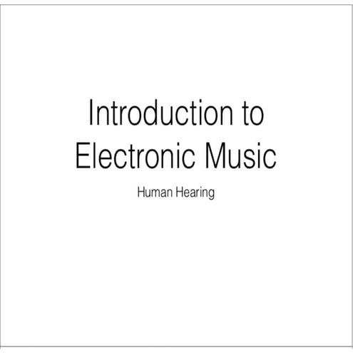20 Distortion -- Introduction to Electronic Music | PDF