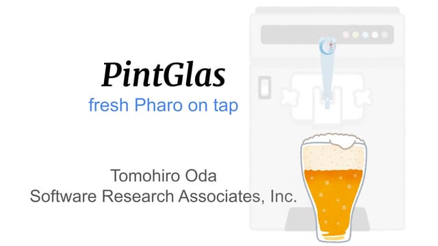PintGlas: Pharo Image Network Transfer - GLobal Access Service