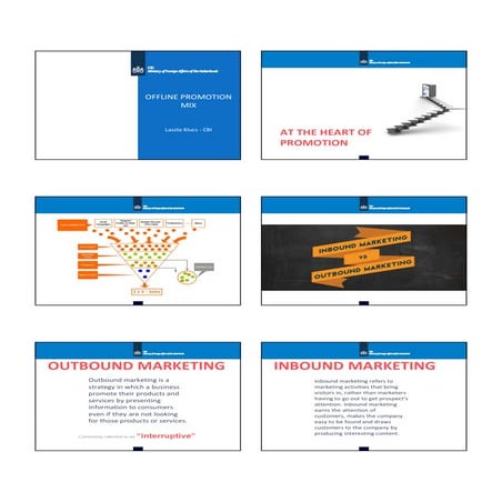 The promotion mix | PPTX
