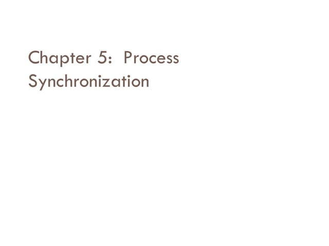 Operating system Process Syncronization.ppt