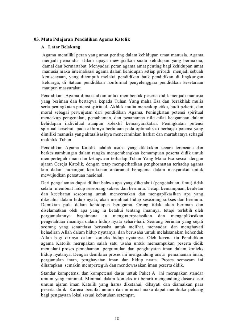 Contoh Kata Pengantar Makalah Agama Katolik
