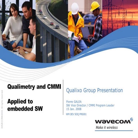 20100121 03 - Présentation CMMi Valeo | PDF
