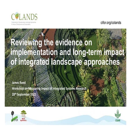 Reviewing the evidence on implementation and long-term impact of integrated l...
