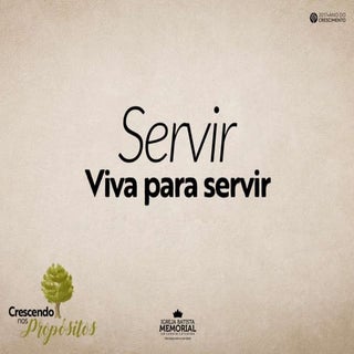 SERVIÇO - Viva para Servir