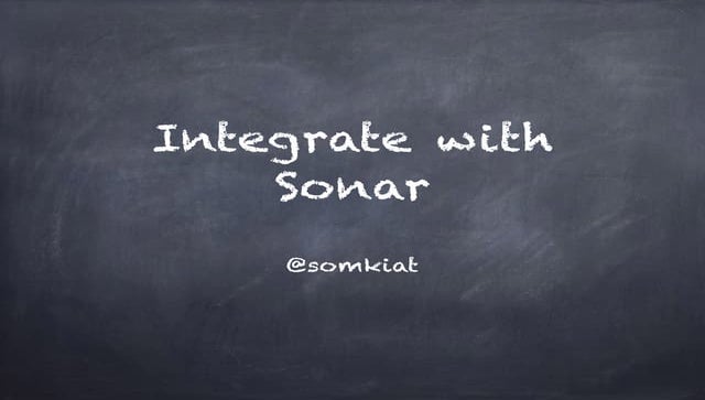 Jenkins with SonarQube