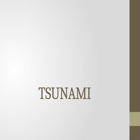 Tsunami: Causes, Impacts & Famous Disasters Around the World
