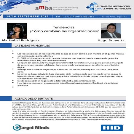 TENDENCIAS: ¿CÓMO CAMBIAN LAS ORGANIZACIONES?