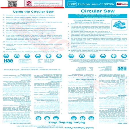 0308 circular saw  110230v