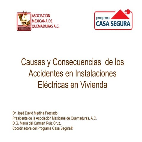 Causas y Consecuencias de los Accidentes en Instalaciones Eléctricas en Vivie...