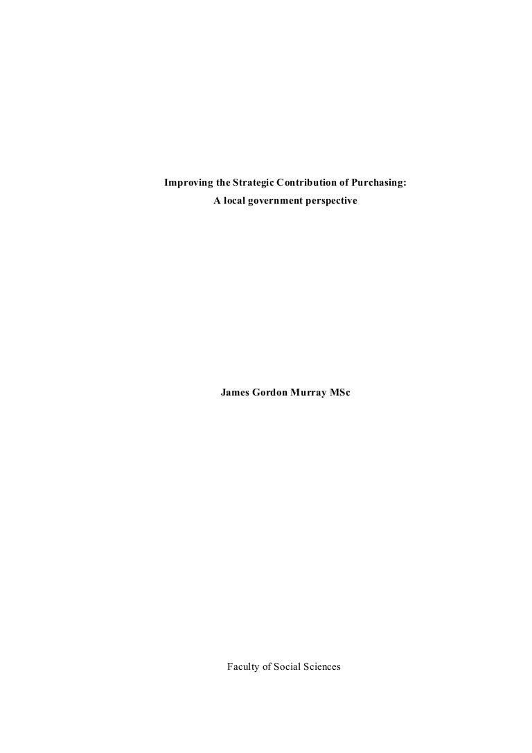 Final Bound Copy Of Thesis For PhD And Master | SCHOOL OF GRADUATE STUDIES