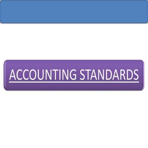 ACCOUNTING STANDARDS 