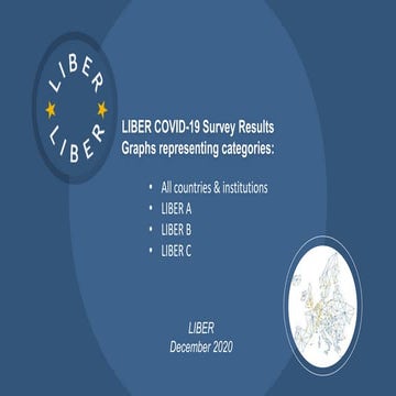 LIBER Europe Covid-19 Research Libraries Survey - December 2020