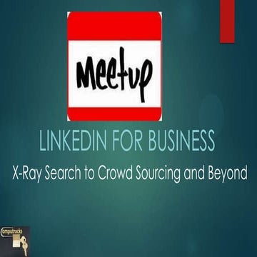 linkedin for business  x-ray search - crowdsourcing