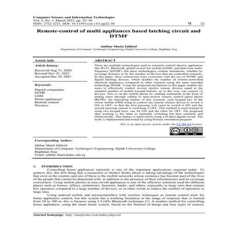 Remote-control of multi appliances based latching circuit and DTMF